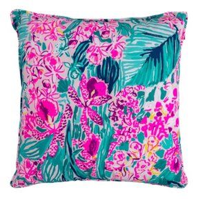 Lilly Pulitzer Slathouse Large Pillow 18 x 18 in